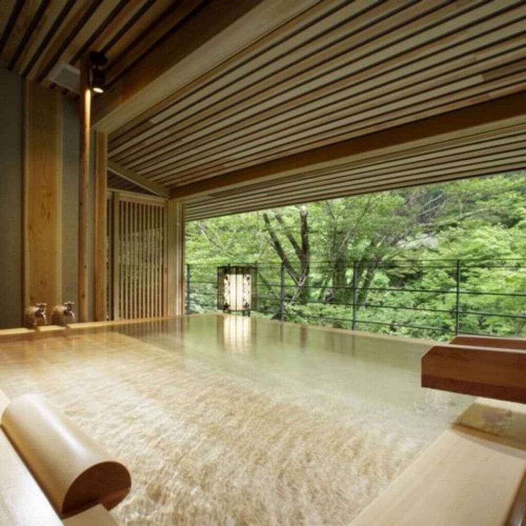 谷川の湯 あせび野-貸切露天風呂｜一度は泊まりたい 日本の高級旅館・ブティックホテル（Best Boutique Stays Japan）
